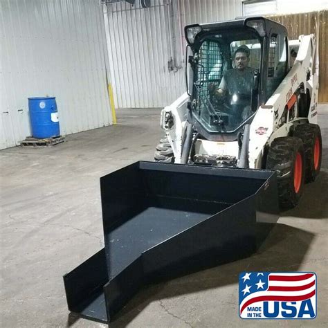 concrete bicket skid steer|skid steer bucket.